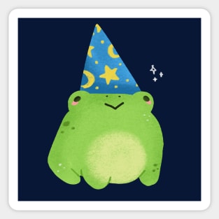 Wizard frog Sticker